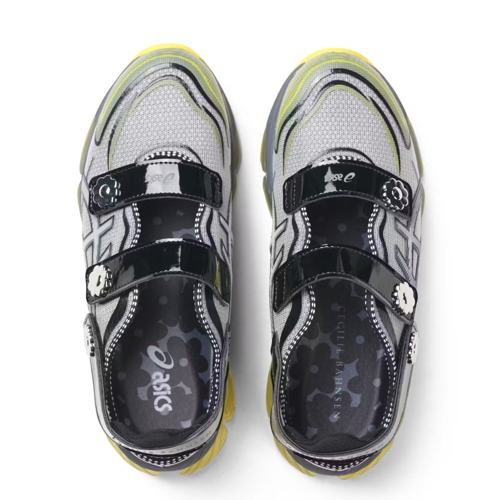 Cecilie Bahnsen x ASICS Gel-Quantum 360 VIII sneakers Yellow/Silver/Black - Picture 2 of 14